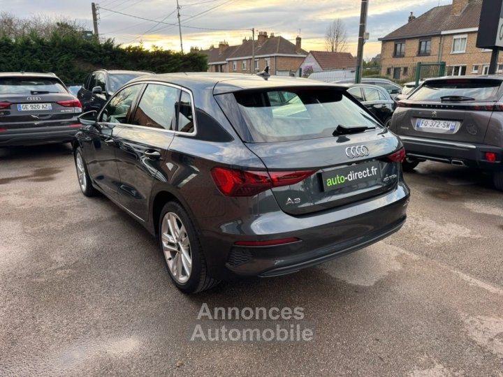 Audi A3 Sportback 40 TFSI E 204CH BUSINESS LINE S TRONIC 6 - 7