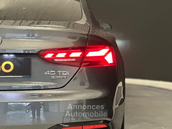 Audi A5 Sportback 20 40 tdi 204ch s-line edition quattro s-tronic - 27