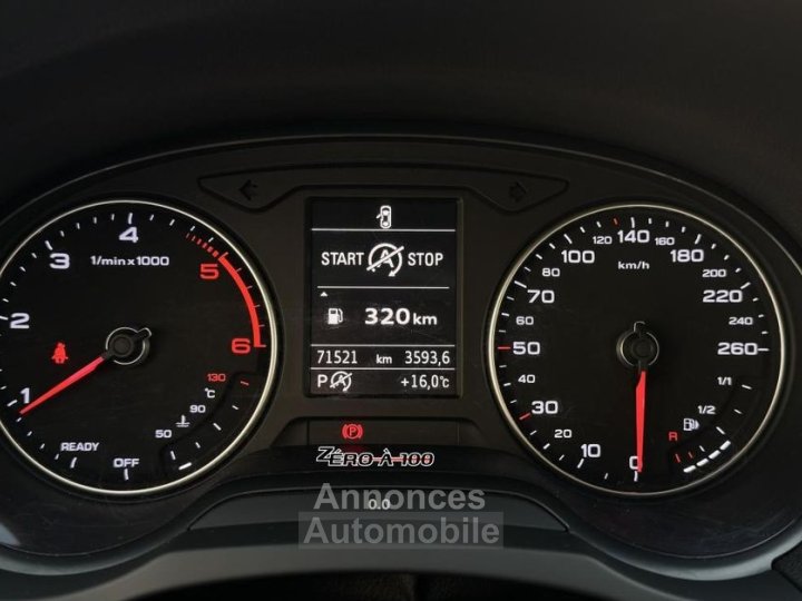 Audi A3 Sportback III Phase 2 16 TDI 110 BUSINESS LINE S tronic 7 - 13