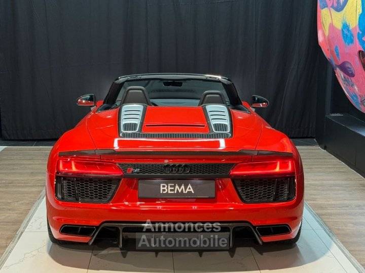 Audi R8 Spyder 52 V10 540cv | Malus pay&eacute; Freins C&eacute;ramique Carbone Carplay B&O &Agrave; partir de 1480-mois - 4