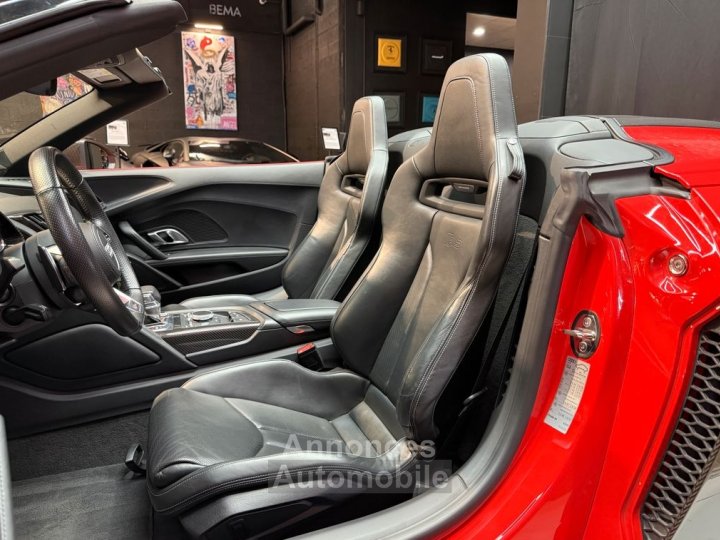 Audi R8 Spyder 52 V10 540cv | Malus pay&eacute; Freins C&eacute;ramique Carbone Carplay B&O &Agrave; partir de 1480-mois - 7