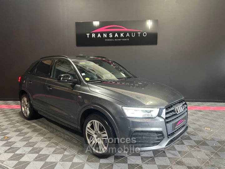 Audi Q3 20 TDI Ultra 150 ch Midnight Series - 1