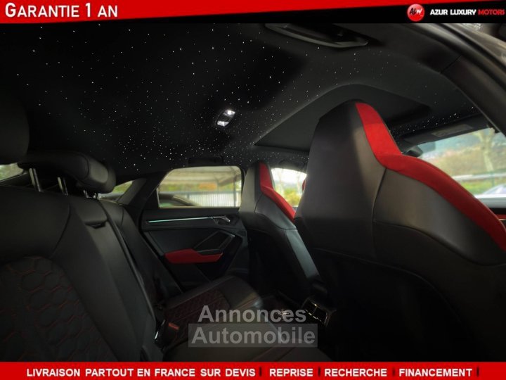 Audi RS Q3 Spb Sportback 400 FRANCAIS Ciel &eacute;toile - 14