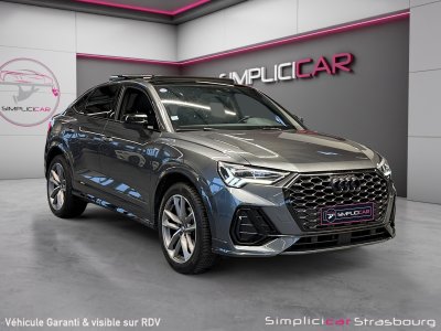 Audi Q3 Sportback 35 TFSI 150 ch S tronic 7 S line SUIVI - GRIS DAYTONA - PACK BLACK - TOIT OUVRANT - CAMERA - KEYLESS GO - 1