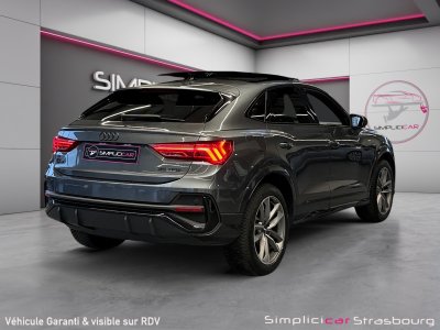 Audi Q3 Sportback 35 TFSI 150 ch S tronic 7 S line SUIVI - GRIS DAYTONA - PACK BLACK - TOIT OUVRANT - CAMERA - KEYLESS GO - 8