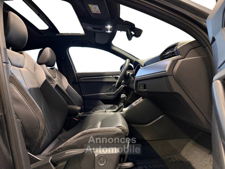 Audi Q3 Sportback 35 TFSI 150 ch S tronic 7 S line SUIVI - GRIS DAYTONA - PACK BLACK - TOIT OUVRANT - CAMERA - KEYLESS GO - 10