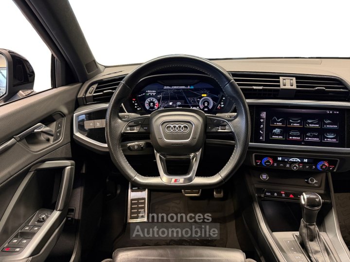 Audi Q3 Sportback 35 TFSI 150 ch S tronic 7 S line SUIVI - GRIS DAYTONA - PACK BLACK - TOIT OUVRANT - CAMERA - KEYLESS GO - 13