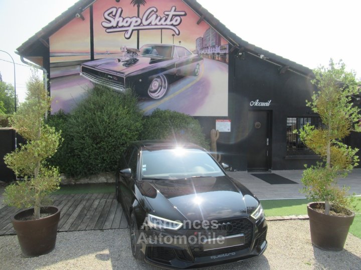 Audi RS3 Sportback 25 TFSI 400ch &ndash; 4x4, &Eacute;chappement Sport, 70 579 km - 2