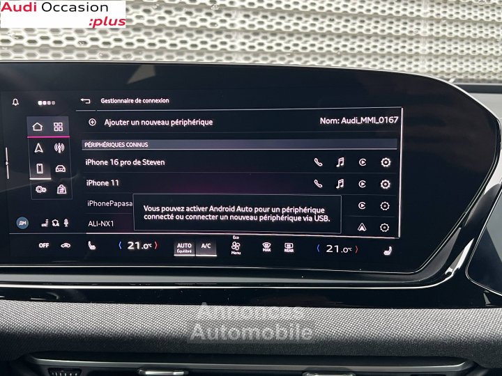 Audi A5 AVANT Avant TDI Hybride 204 ch S tronic 7 S line - 16