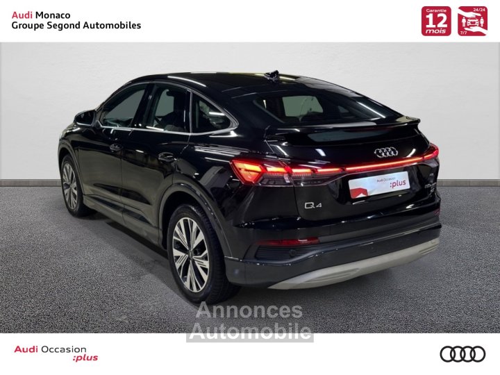 Audi Q4 E-Tron SPORTBACK Sportback 50 quattro 299 ch 82 kW Design Luxe - 3