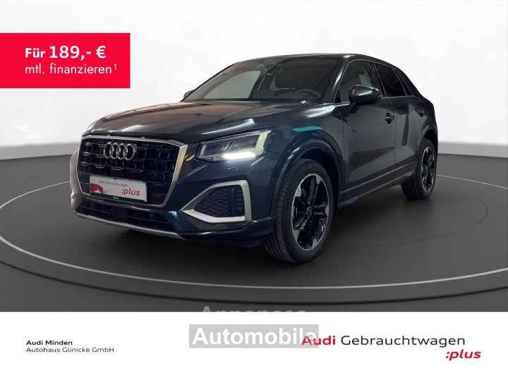 Audi Q2 30 TFSI advanced AHK LED LM 18 PDC ACC Stand - 1