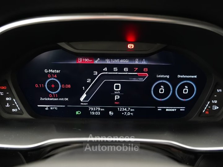 Audi RS Q3 RSQ3 Sportback 25 TFSI Quattro 400ch &ndash; Virtual cockpit plus &ndash; Suspension Plus &ndash; B&amp;O - 11