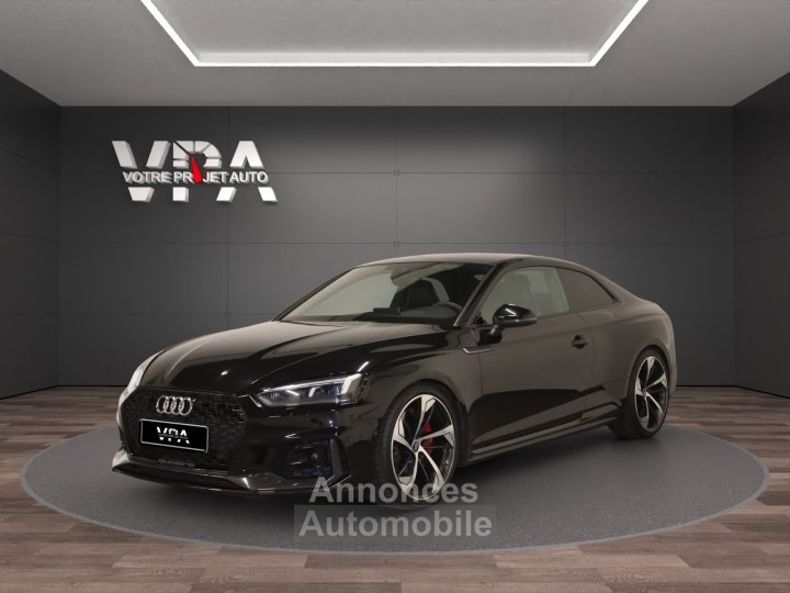 Audi RS5 Coup&eacute; 29 TFSI Quattro &ndash; 450ch &bull; Tiptronic &bull; Si&egrave;ges RS cuir Nappa &bull; HUD &bull; Cam&eacute;ras 360&deg; &bull; Toit panoramique &bull; Son Bang &amp; Olufsen - 1