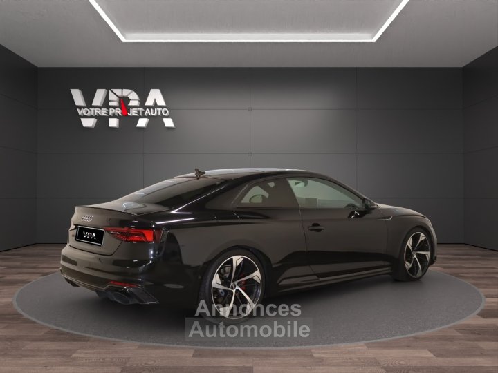 Audi RS5 Coup&eacute; 29 TFSI Quattro &ndash; 450ch &bull; Tiptronic &bull; Si&egrave;ges RS cuir Nappa &bull; HUD &bull; Cam&eacute;ras 360&deg; &bull; Toit panoramique &bull; Son Bang &amp; Olufsen - 4