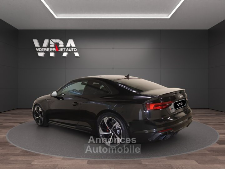 Audi RS5 Coup&eacute; 29 TFSI Quattro &ndash; 450ch &bull; Tiptronic &bull; Si&egrave;ges RS cuir Nappa &bull; HUD &bull; Cam&eacute;ras 360&deg; &bull; Toit panoramique &bull; Son Bang &amp; Olufsen - 7