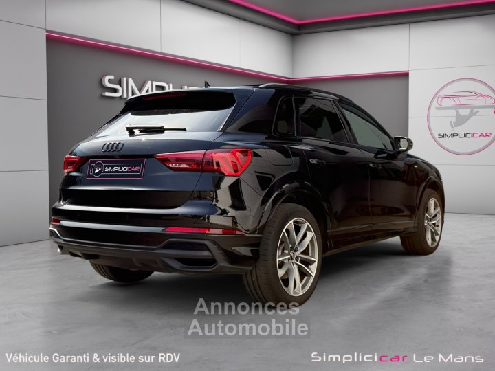 Audi Q3 45 TFSIe 245 ch S tronic 6 S line Black Line Toit Ouvrant Garantie 12 Mois - 4