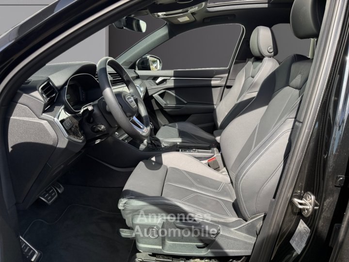 Audi Q3 45 TFSIe 245 ch S tronic 6 S line Black Line Toit Ouvrant Garantie 12 Mois - 9