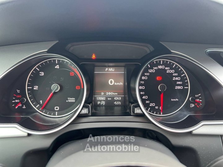 Audi A5 30 V6 TDI 245ch S line quattro S tronic 7 *SUIVI Audi* - 14