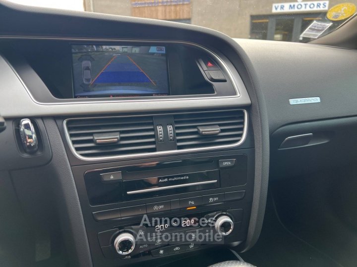 Audi A5 30 V6 TDI 245ch S line quattro S tronic 7 *SUIVI Audi* - 16
