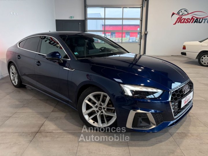 Audi A5 Sportback II TFSi Mild Hybrid S-tronic7 150cv S-LINE-BVA-2023-1ere MAIN - 2
