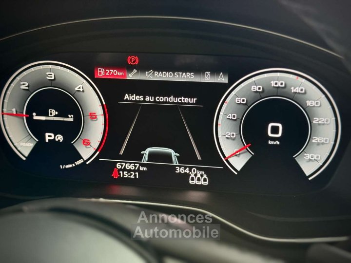 Audi A4 BREAK 20TDI 1ERPRO-COCKPIT-CUIR-JANTES20-ATTELAGE - 17