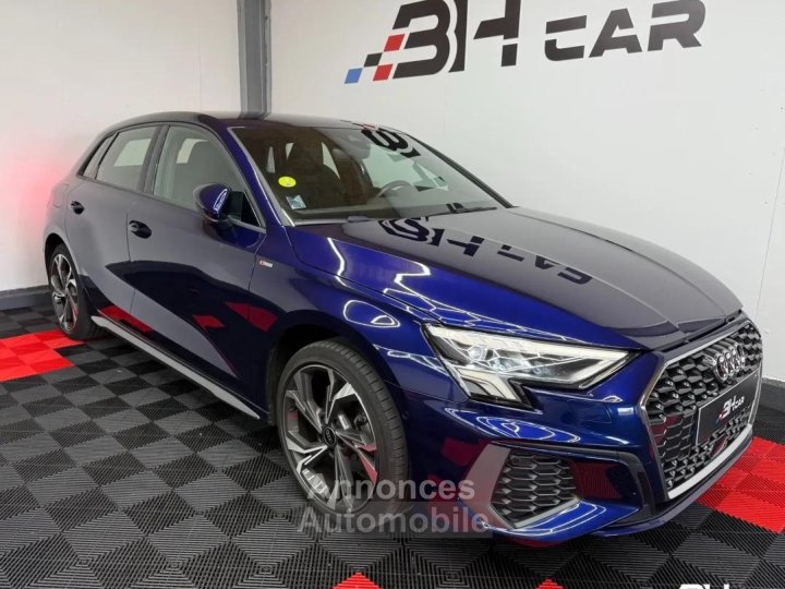 Audi A3 Sportback 35 TDI S-tronic 7 S line - 150cv / Apple Carplay / Cam&eacute;ra 360 / Hayon &eacute;lectrique - 1