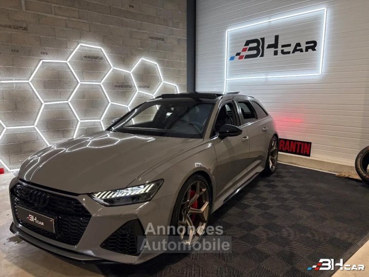 Audi RS6 AVANT 40 TFSI 630  PERFORMANCE QUATTRO CERAMIQUE MALUS PAYE - 1