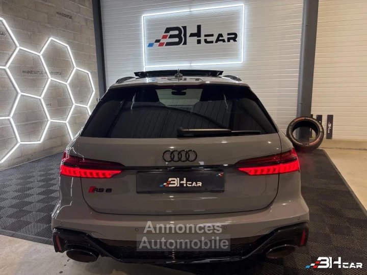 Audi RS6 AVANT 40 TFSI 630  PERFORMANCE QUATTRO CERAMIQUE MALUS PAYE - 5