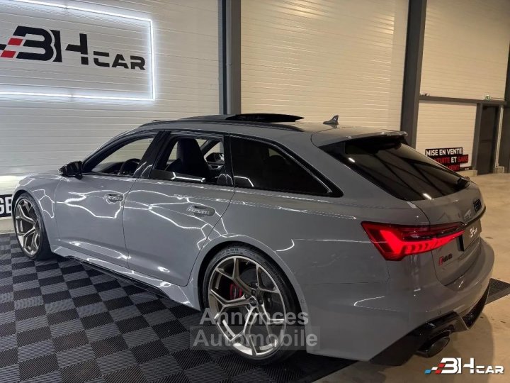 Audi RS6 AVANT 40 TFSI 630  PERFORMANCE QUATTRO CERAMIQUE MALUS PAYE - 10