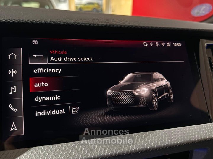 Audi A1 Sportback 30 TFSI 116 ch S tronic 7 S Line - 19