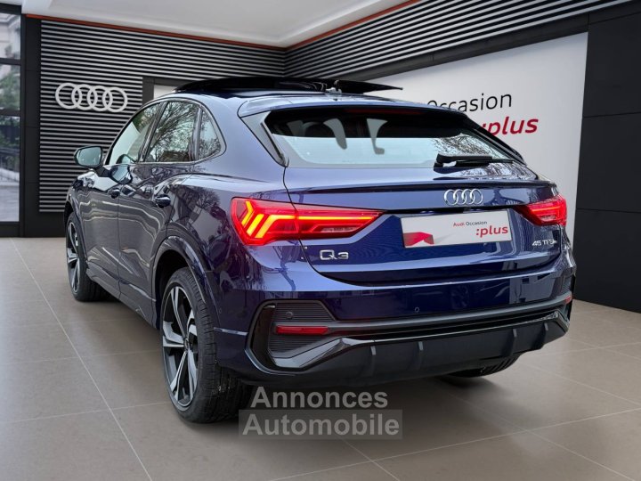 Audi Q3 Sportback 45 TFSIe  245 ch S tronic 6 S line - 5
