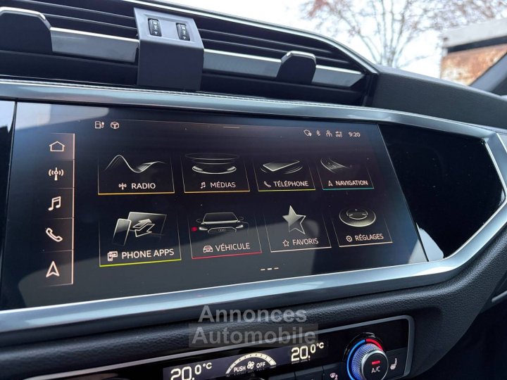 Audi Q3 Sportback 45 TFSIe  245 ch S tronic 6 S line - 18