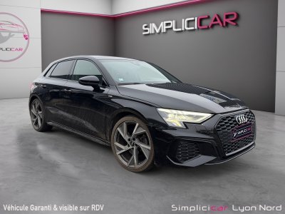 Audi A3 Sportback 35 TFSI 150 S Line full black virtual cockpit 12 mois garantie   - 1