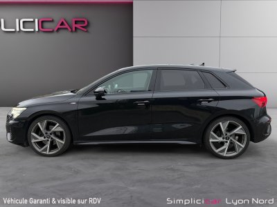 Audi A3 Sportback 35 TFSI 150 S Line full black virtual cockpit 12 mois garantie   - 5