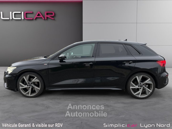 Audi A3 Sportback 35 TFSI 150 S Line full black virtual cockpit 12 mois garantie - 5