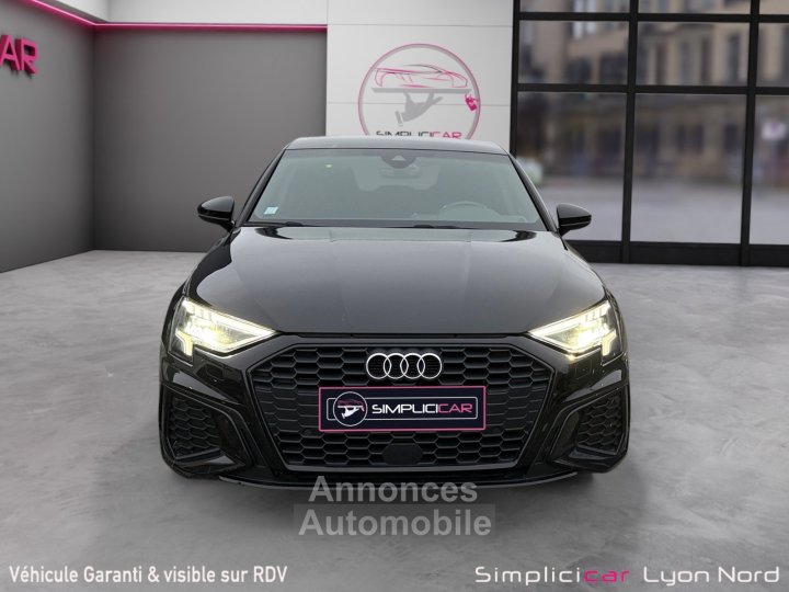 Audi A3 Sportback 35 TFSI 150 S Line full black virtual cockpit 12 mois garantie - 8