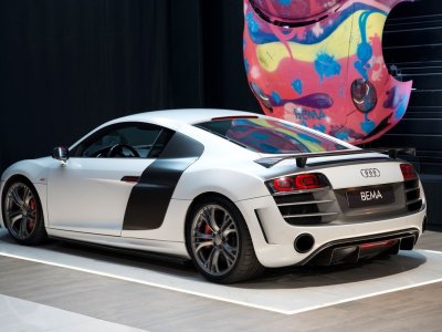 Audi R8 GT Coup&eacute; V10 52 560cv | Gris Suzuka Mat Pack course Freins c&eacute;ramiques B&O &Agrave; partir de 1970-mois   - 3