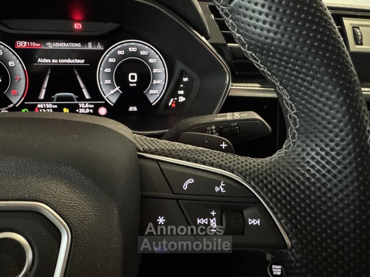 Audi Q3 Sportback 45 TFSIe  245 ch S tronic 6 S line - 23