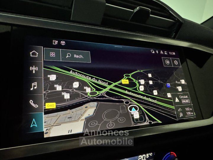 Audi Q3 Sportback 45 TFSIe  245 ch S tronic 6 S line - 37