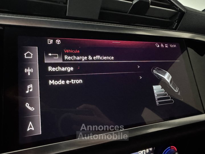 Audi Q3 Sportback 45 TFSIe  245 ch S tronic 6 S line - 44