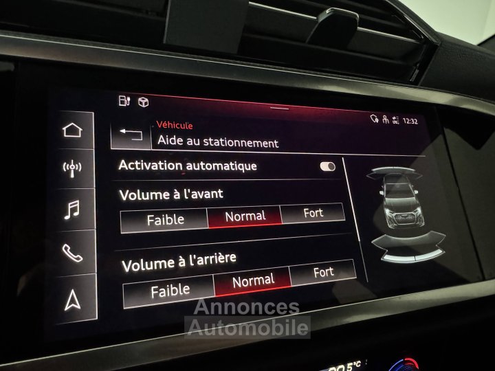 Audi Q3 Sportback 45 TFSIe  245 ch S tronic 6 S line - 49