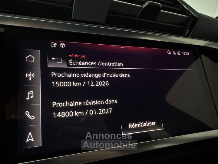 Audi Q3 Sportback 45 TFSIe  245 ch S tronic 6 S line - 52