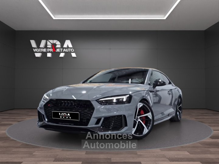 Audi RS5 Coup&eacute; 29 TFSI Quattro &ndash; 450ch &bull; Carbone &bull; Matrix LED &bull; Bang &amp; Olufsen &bull; HUD &bull; Si&egrave;ges RS cuir Nappa - 1
