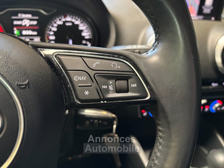 Audi A3 Sportback 14 TFSI 110 S tronic 7 Bi-carburant CNG %2B essence / Système audio Bang Olufsen - 25