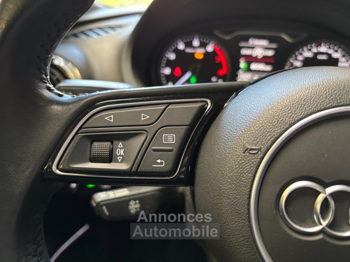 Audi A3 Sportback 14 TFSI 110 S tronic 7 Bi-carburant CNG %2B essence / Système audio Bang Olufsen - 26