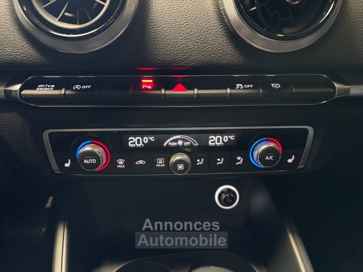 Audi A3 Sportback 14 TFSI 110 S tronic 7 Bi-carburant CNG %2B essence / Système audio Bang Olufsen - 30