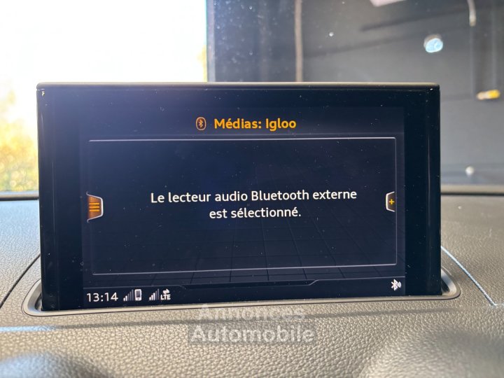 Audi A3 Sportback 14 TFSI 110 S tronic 7 Bi-carburant CNG %2B essence / Système audio Bang Olufsen - 37