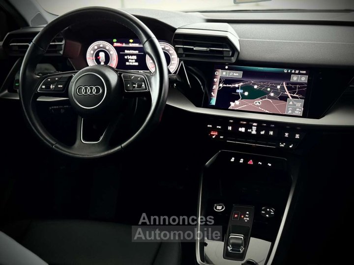 Audi A3 SPORTBACK10TFSI SPORT-1ERPRO-COCKPIT-CUIR-CARPLAY - 17