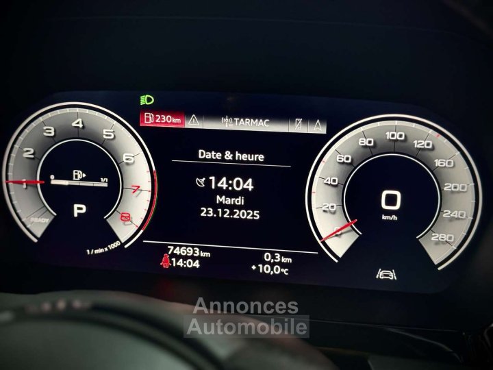 Audi A3 SPORTBACK10TFSI SPORT-1ERPRO-COCKPIT-CUIR-CARPLAY - 18