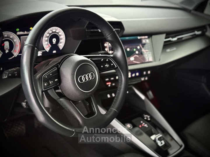 Audi A3 SPORTBACK10TFSI SPORT-1ERPRO-COCKPIT-CUIR-CARPLAY - 23